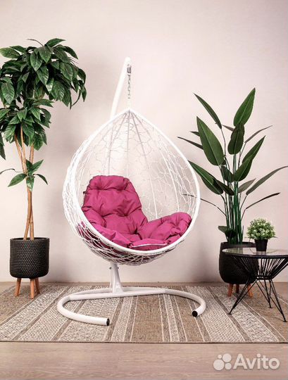 Ратанговые качели кокон дома,для сада