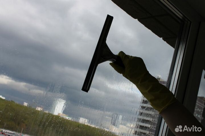 Мойка окон, витрин и фасадов