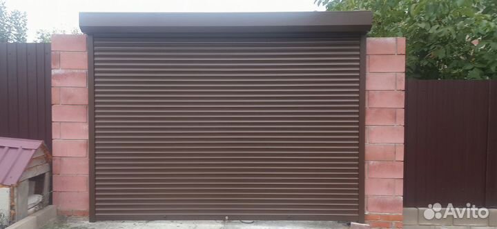Ворота гаражные рулонные с монтажом до 2-х дней