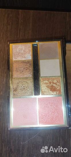 Guerlain palette gold тени