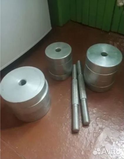 Гантели разборные 46кг / Перчатки для спорта