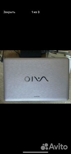 Ноутбук sony vaio