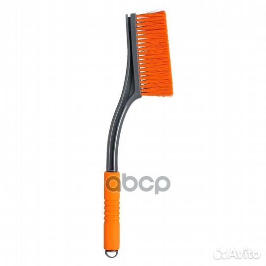 Щетка от снега и льда с мягкой щетиной + скребо