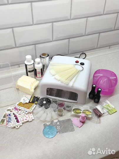 Уф лампа для ногтей