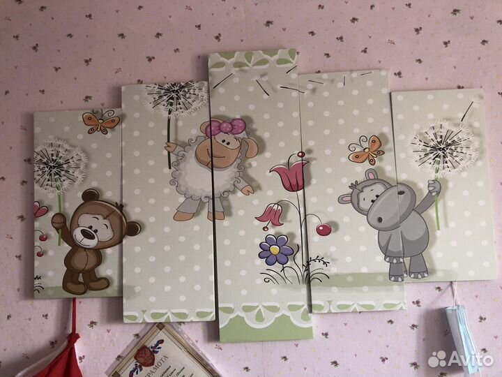 Модульная картина в детскую