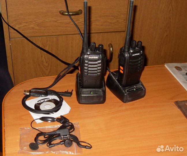 Рации Baofeng 888 (комплект-2шт.)