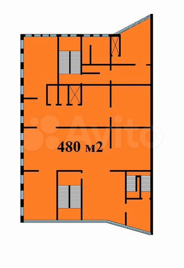 Офис с парковкой, 480 м² (все включено)