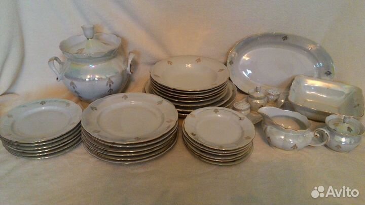 Сервиз столовый полный на 6 персон 35 предметов
