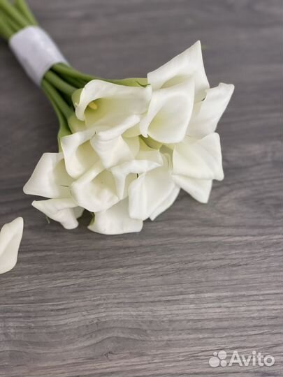 Букет невесты каллы, свадебный букет, букет дублер