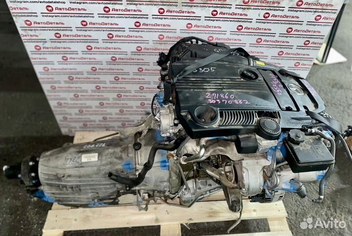 Двигатель контрактный М271.860 1.8 Mercedes-Benz