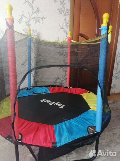 Батут с сеткой бу