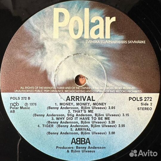 Abba – Arrival (Дания 1976г.)