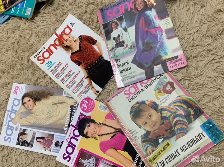 Журналы по вязанию спицами, крючком