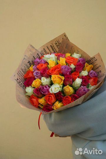 Доставка цветов / Букет из 101 розы