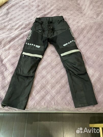 Штаны moteq текстильные мужские airflow чёрные