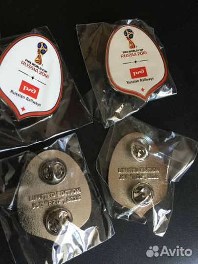 Официальный значок ржд выпущен к чм 2018