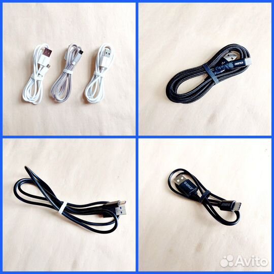 Оригинальный кабель micro USB и Type-C
