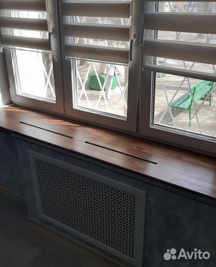 Деревянный подоконник из бука