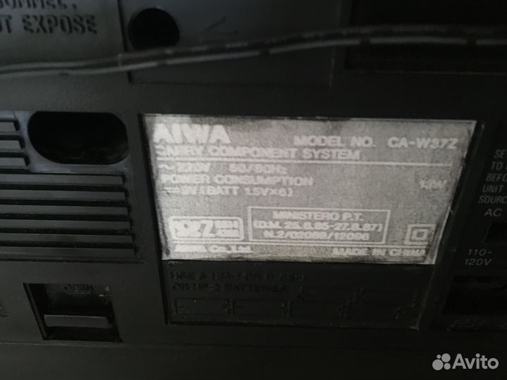 Магнитола aiwa CR-W37
