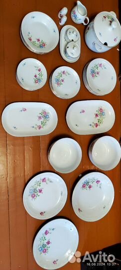 Набор столовой посуды ГДР