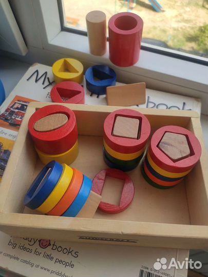 Развивающие деревянные игрушки