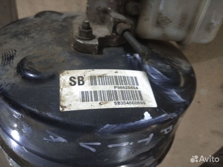 Вакуумный усилитель Chevrolet Captiva с100