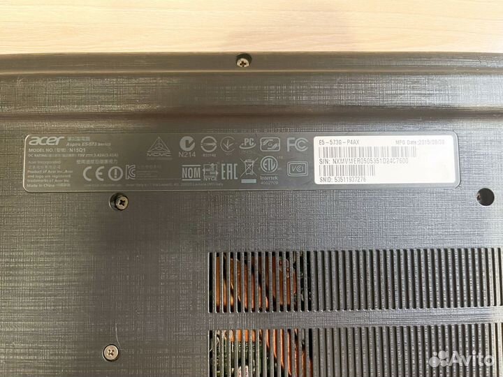 Ноутбук Acer Aspire E5-573