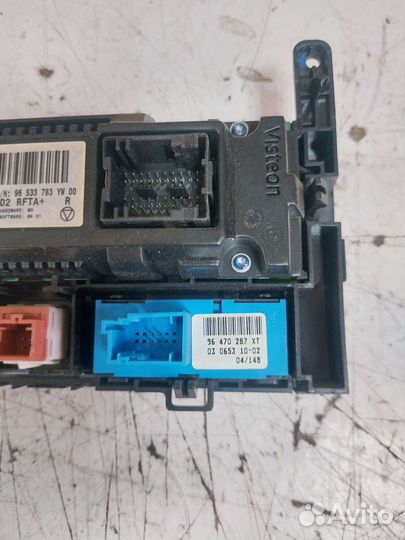 Блок управления климатом Peugeot 407