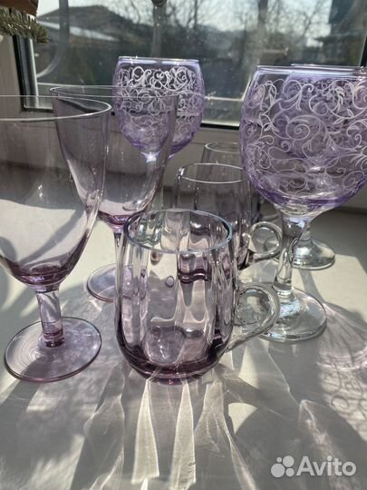 Много Цветной хрусталь и стекло СССР