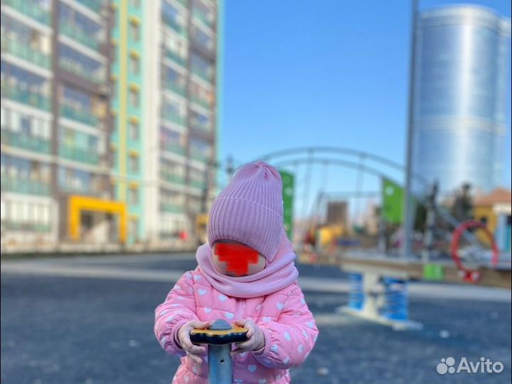 Шапка весна/осень на девочку