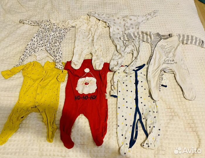Вещи пакетом на мальчика от 3 до 6 мес