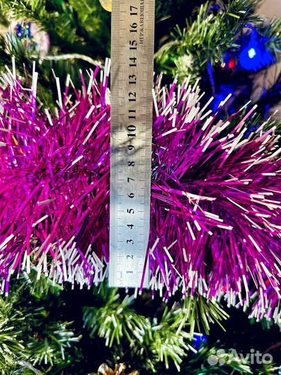 Новая Новогодняя мишура на елку