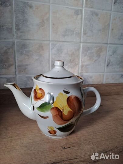 Винтажный фарфоровый сервиз, СССР, предметы