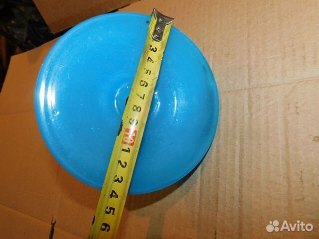 Стеклянная подставка от антикварной лампы ри