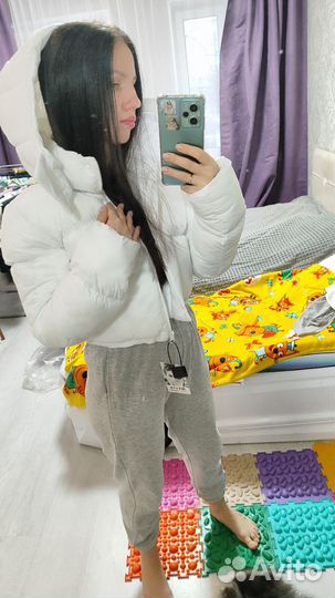 Пуховик xs новый