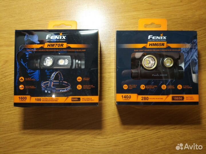 Fenix HM65R (новые) Все налобные фонари