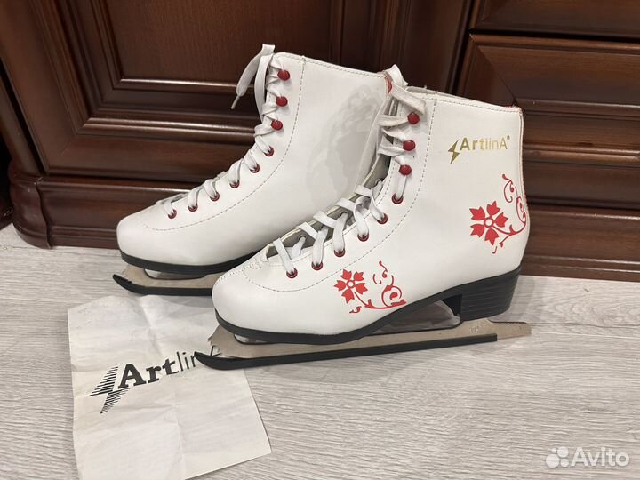 Коньки фигурные «Artlina» (новые)