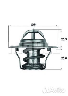 Вставка термостата TX1487D Mahle/Knecht