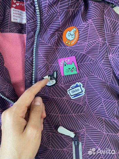 Демисезонный костюм на девочку 104