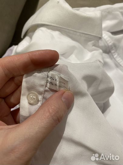 Школьные рубашки и обманка для мальчика 134