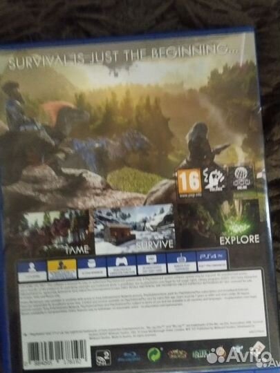 Игра для приставки ps4 Ark Survival Evolved