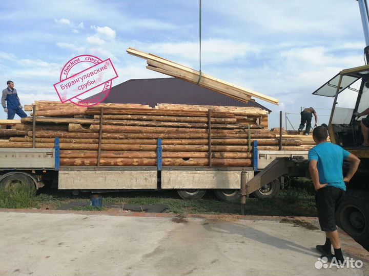 Срубы бань 3х5 бревна мощные сосна