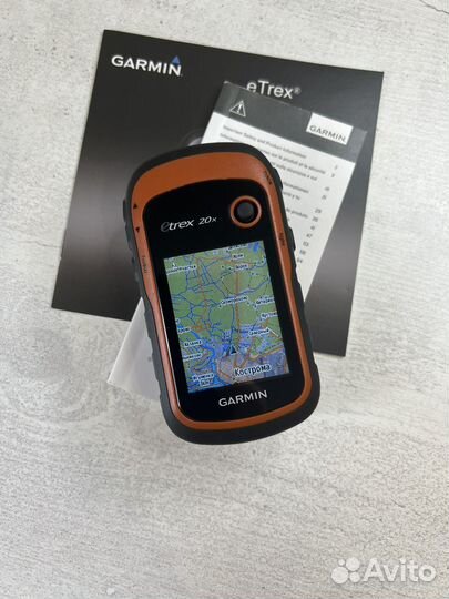 Навигатор Garmin Etrex 20x (С картами)