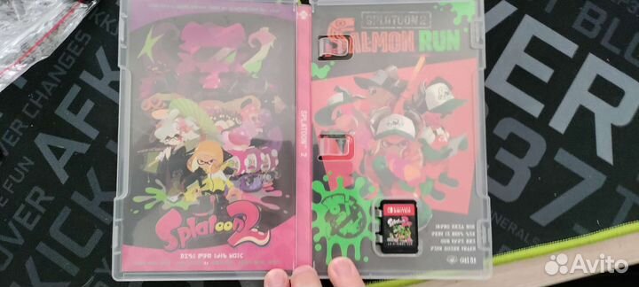 Картриджи nintendo switch