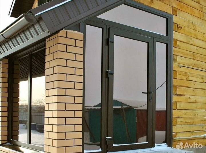 Входная группа с тропецией