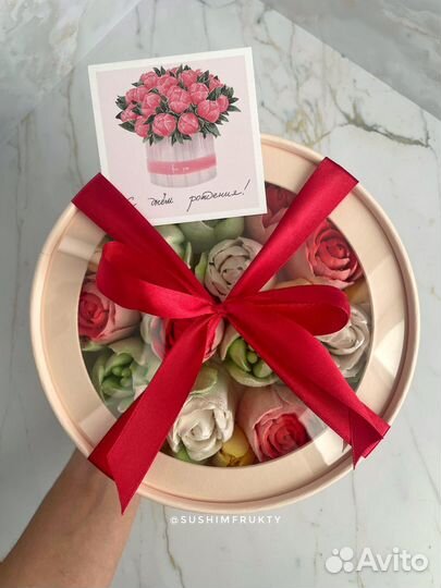 Зефирные цветы