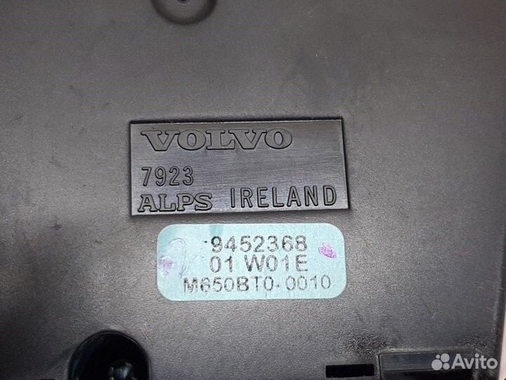 Переключатель отопителя (печки) для Volvo S60 1