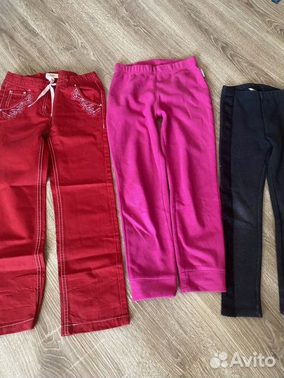 Огромный пакет вещей на девочку 122- 128