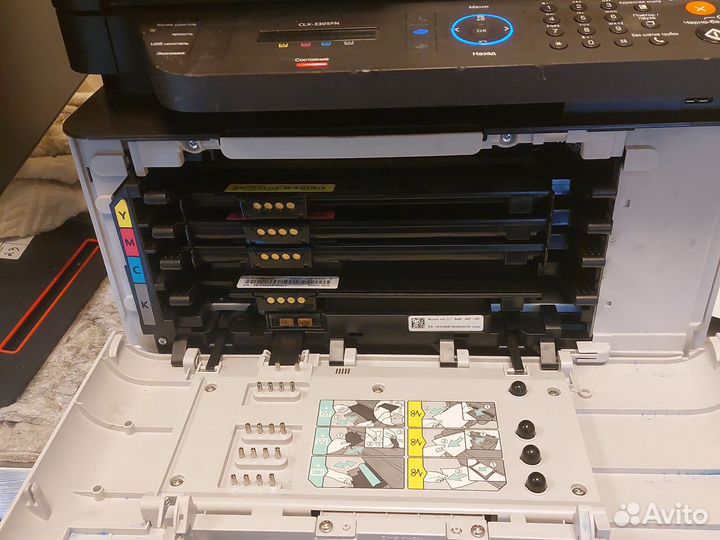 Мфу лазерный цветной samsung clx-3305fn