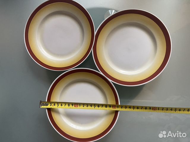 Тарелки советские набор 3 шт СССР